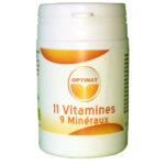 11 Vitamines 9 Minéraux – 30 gel.