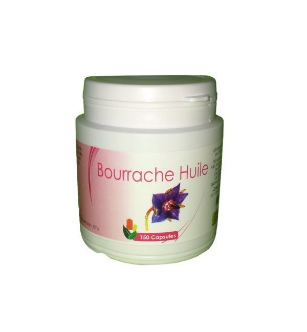 Bourrache Huile - 120 gel.
