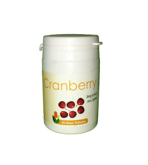 Cranberry 500 - 30 gel. (extrait sec)