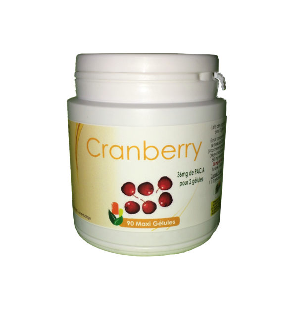 Cranberry 500 - 90 gel. (extrait sec)