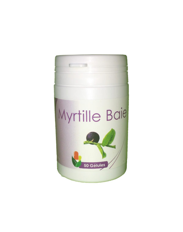 Myrtille baies 250 - 50 gel. (extrait sec)