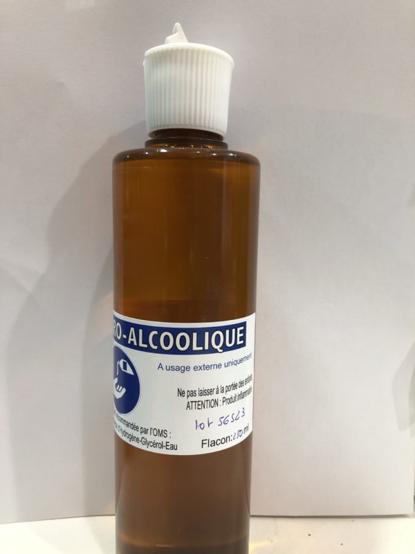 SOLUTION HYDROALCOOLIQUE 150ML